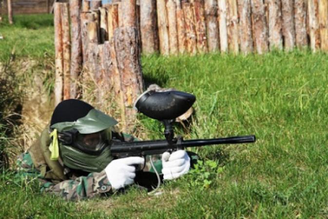 Paintballing