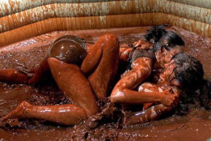 Chocolate Mud Wrestling