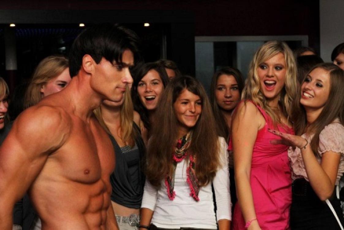 Meal and Male Stripper - 1