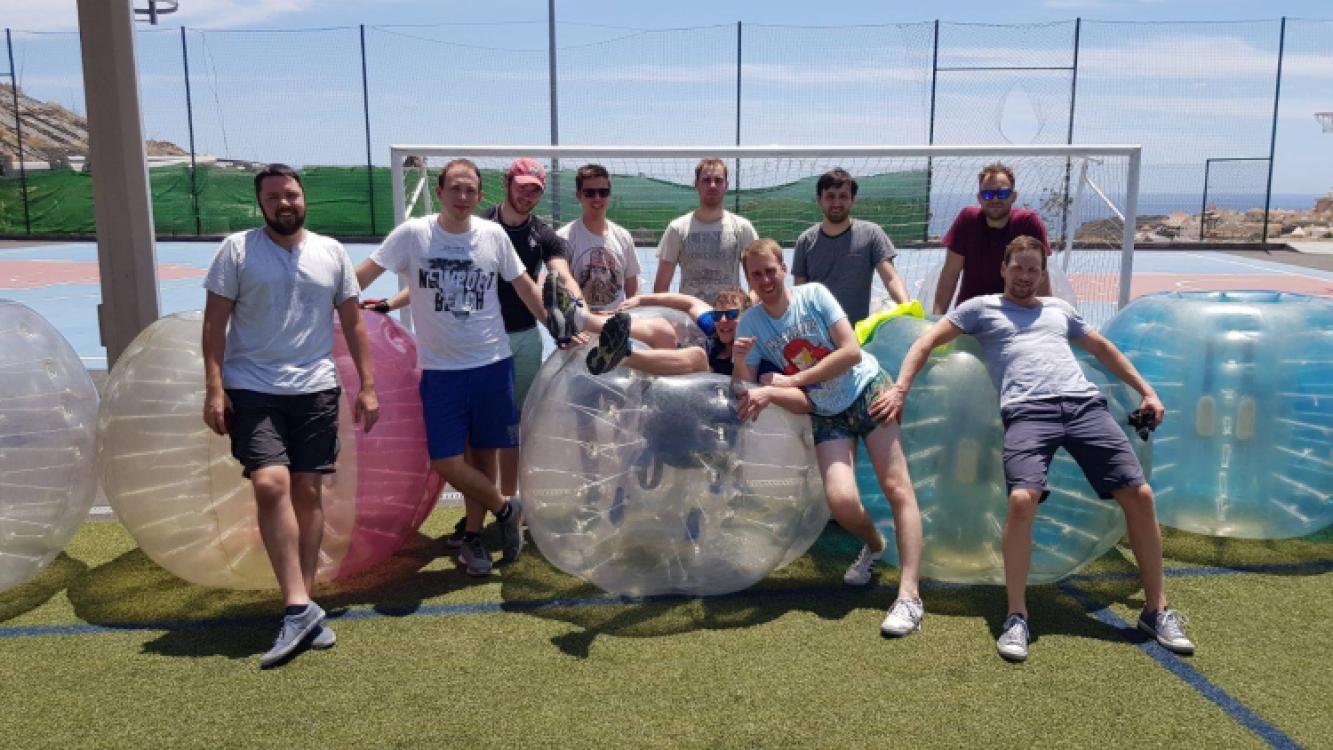 Bubble football - 1