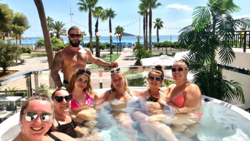 VIP Jacuzzi Rooftop Event