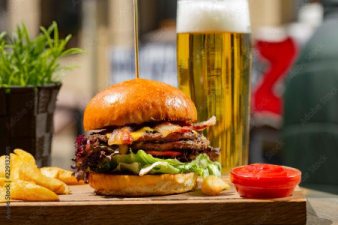 Burger & Bottomless Beers - 1