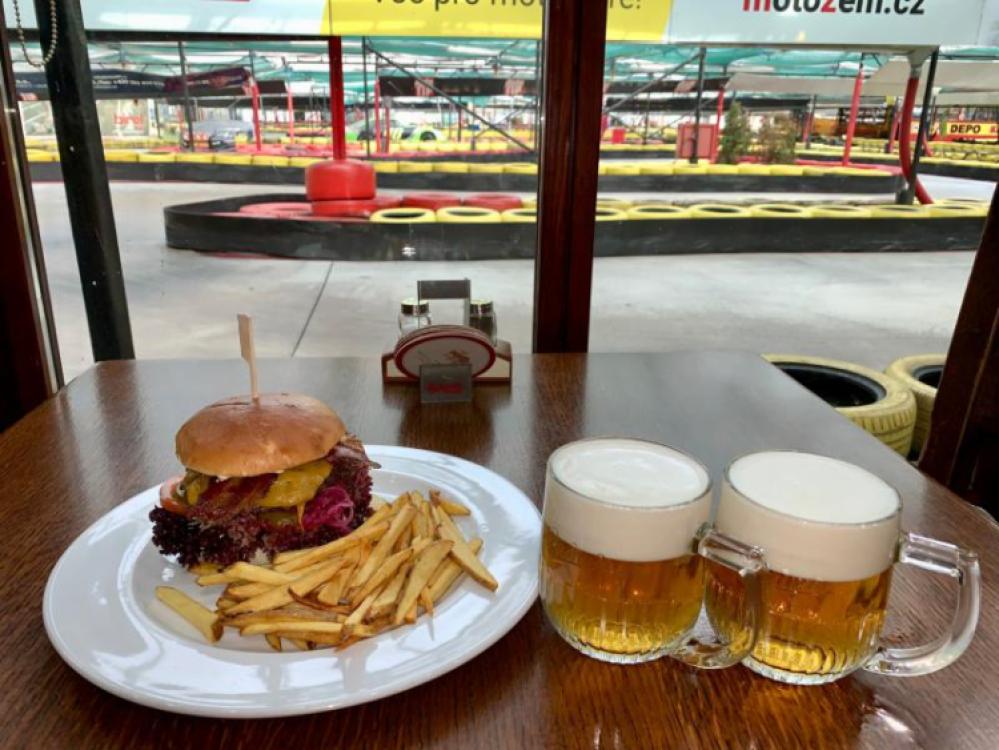 Indoor Go Karting & A Burger - 1