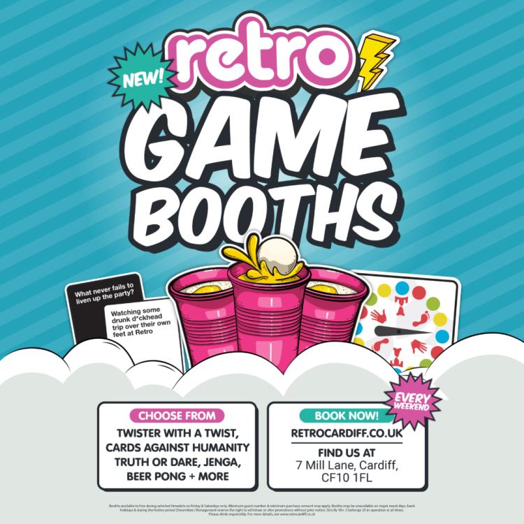 Games Booth at Retro - 1