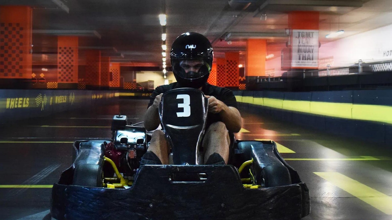 indoor go-kart