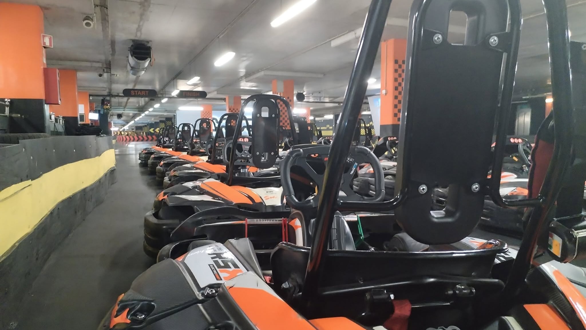 indoor go-karts