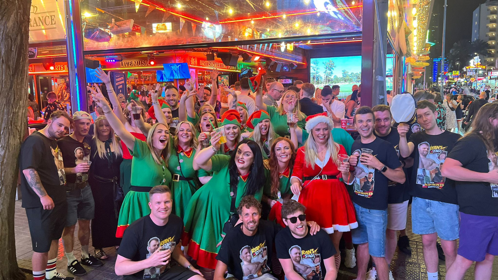 christmas smashed bar crawl