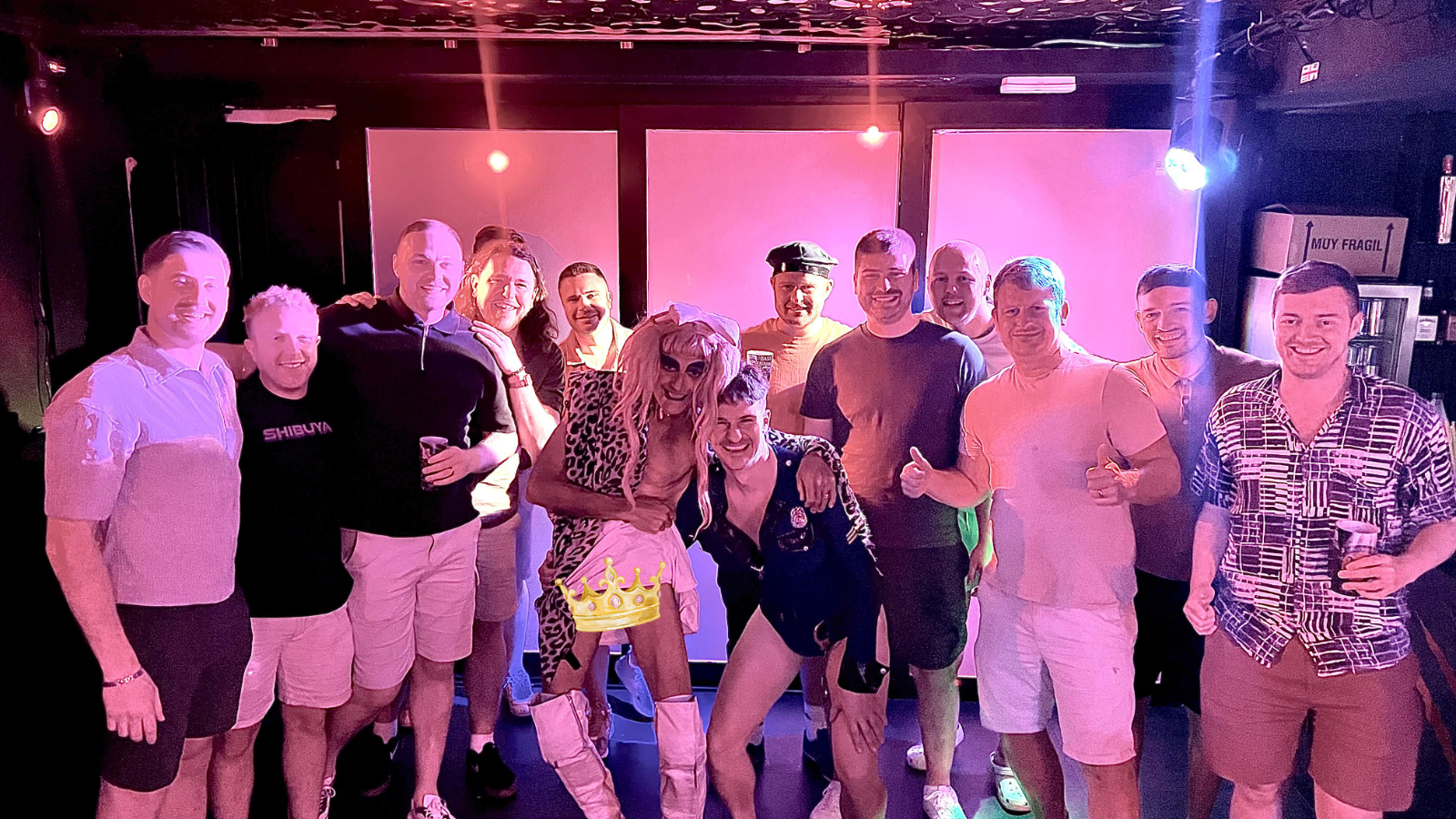 drag-twist strip show