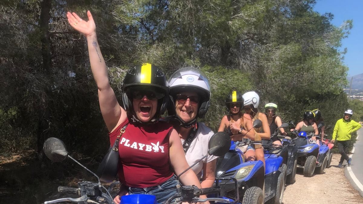 quad bike adventure Benidorm