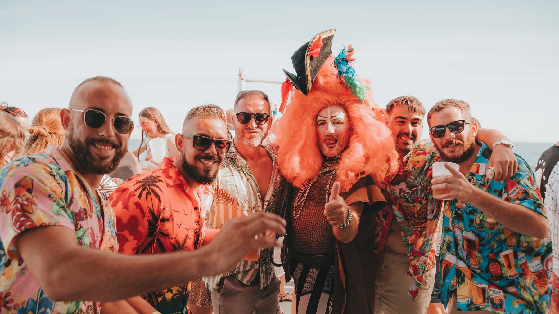 Party catamaran in Marbella