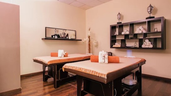 massage treatment room